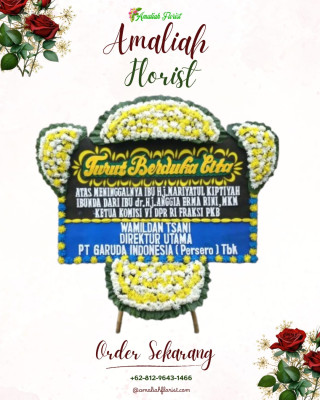 Papan Bunga Duka di Mekar Jaya