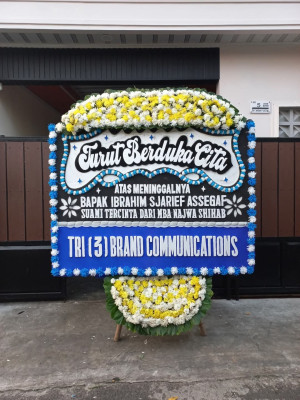 Papan Bunga Duka di Mekar Jaya